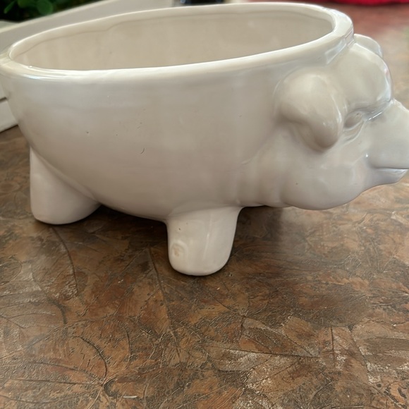 I Home ceramic pig planter - Picture 3 of 9